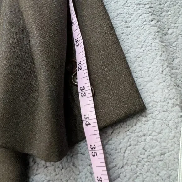Canali Sport Coat Mens 44 R Brown Italian Wool Blazer Suit Jacket Office Wear‎